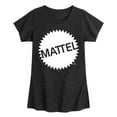 thumbnail image 1 of Mattel - Mattel Original Logo - Toddler & Youth Girls Short Sleeve Graphic T-Shirt, 1 of 4