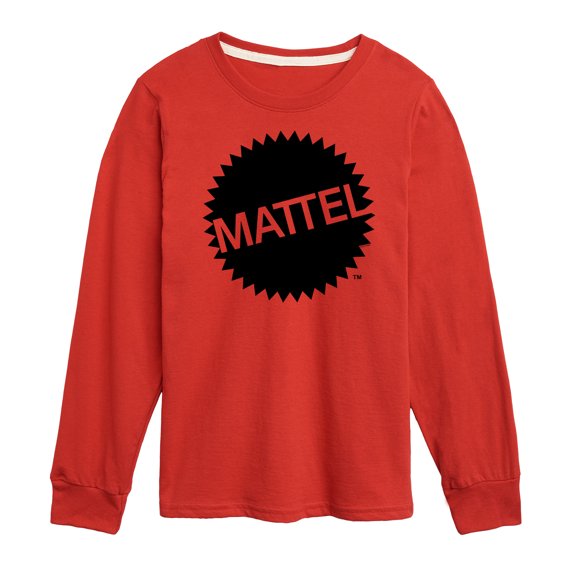Mattel - Mattel Original Logo - Toddler & Youth Long Sleeve Graphic T-Shirt