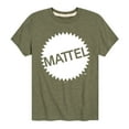 thumbnail image 1 of Mattel - Mattel Original Logo - Toddler & Youth Short Sleeve Graphic T-Shirt, 1 of 4