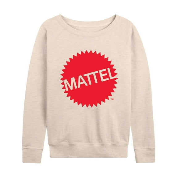 Mattel - Mattel Original Logo - Women's Lightweight French Terry Long Sleeve Shirt