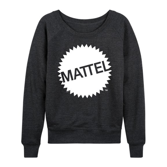 Mattel - Mattel Original Logo - Women's Lightweight French Terry Long Sleeve Shirt