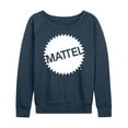 thumbnail image 1 of Mattel - Mattel Original Logo - Women's Lightweight French Terry Long Sleeve Shirt, 1 of 4