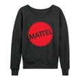 thumbnail image 1 of Mattel - Mattel Original Logo - Women's Lightweight French Terry Long Sleeve Shirt, 1 of 4