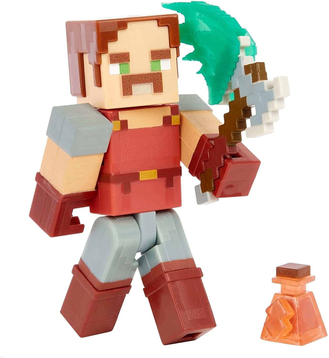 Mattel Minecraft Dungeons 3.25-in Collectible Battle Figure and ...