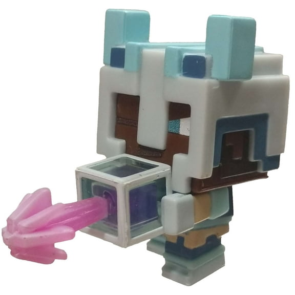 Mattel Minecraft Dungeons Battle Series 24 Winter Warrior Minifigure (No Packaging)