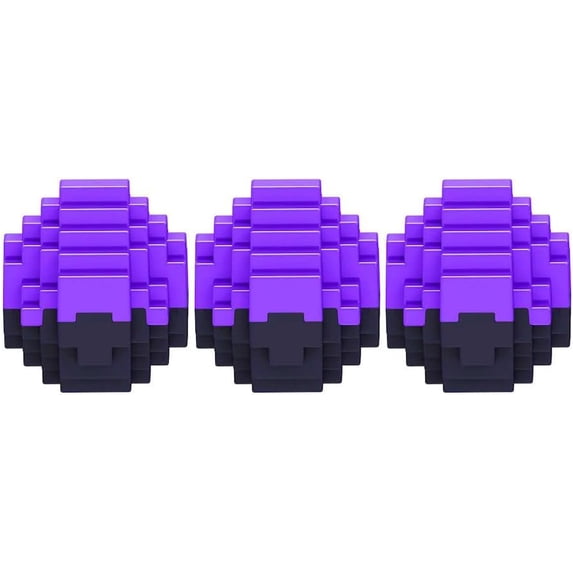 Mattel Minecraft Mini Mode Spawn Egg Blind Box, Collectible Mini Figures, Bundle of 3, Ages 6+ HKT64-956K