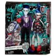 thumbnail image 1 of Mattel Monster High Ghoulia Yelps & Sloman "Slo Mo" Mortavitch Dolls 2-Pack, 1 of 8