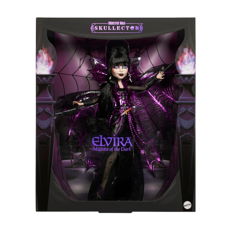 暗黒エンターテイメント　THE DOLL Monster High Skullector Elvira Mistress of The Dark Doll