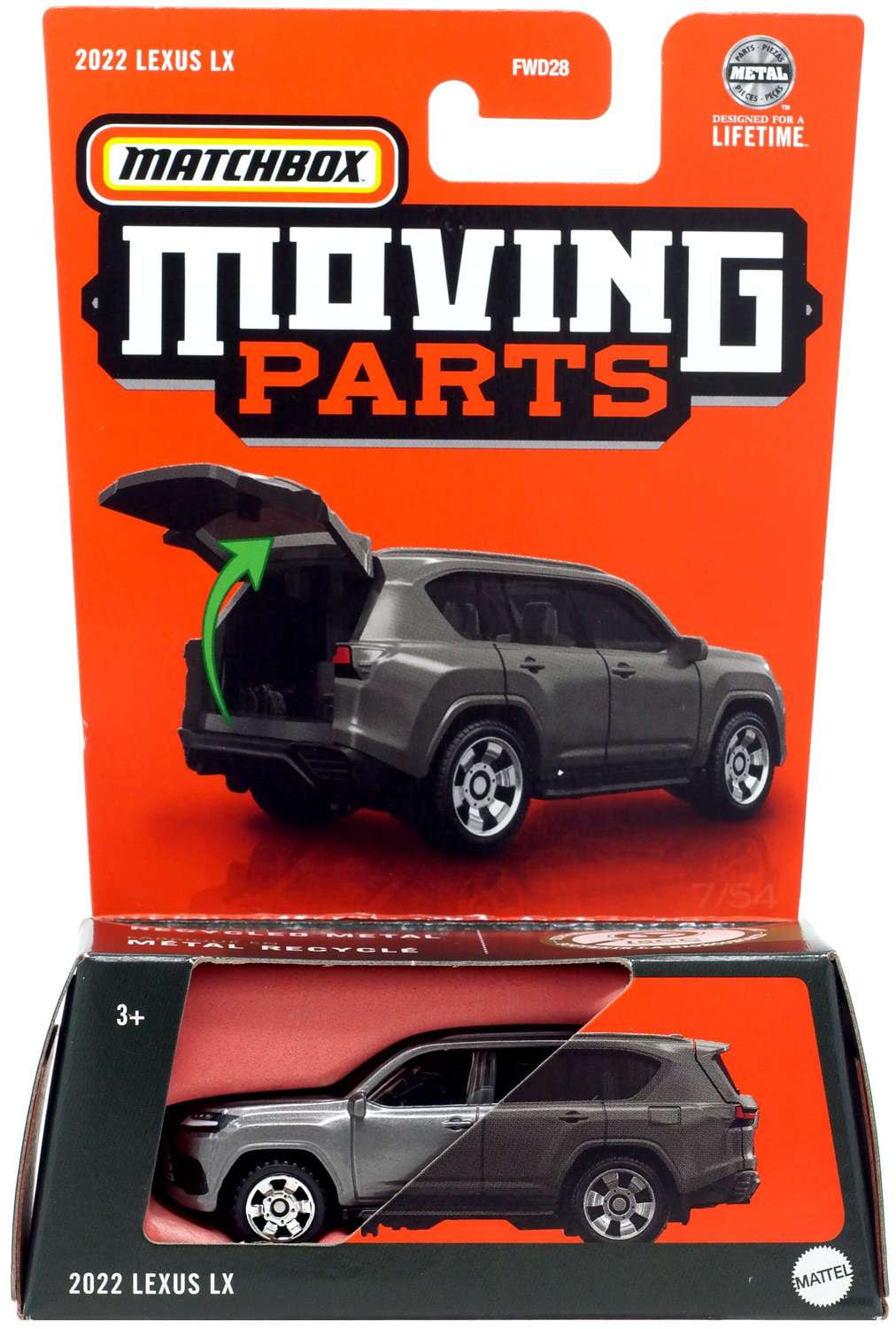 Mattel Moving Parts 2022 Lexux Lx Diecast V Play Vehicles