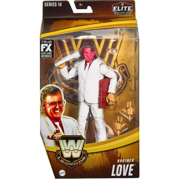 Mattel Multicolor WWE Wrestling Legends Series 19 Brother Love Action Figure