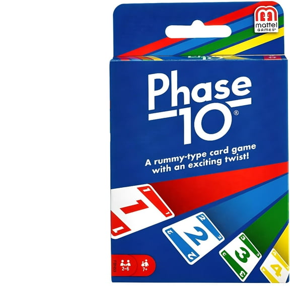 Mattel Phase 10 2-Pack Combo Card Game