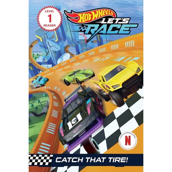 Hot Wheels Let's Race: Catch that Tire! (Paperback)