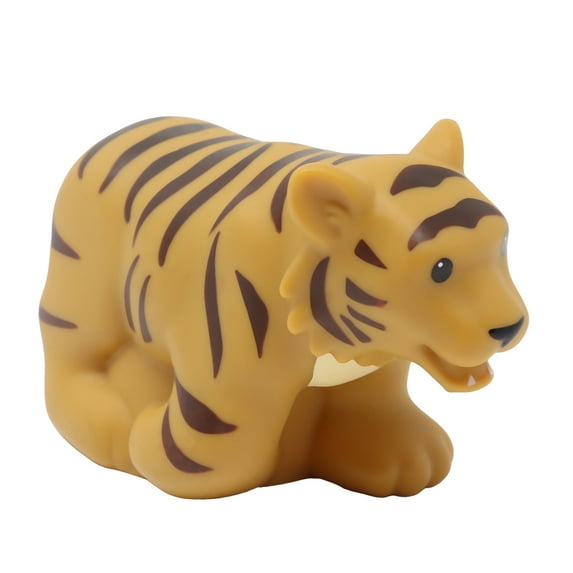 Mattel Replacement Part for Fisher-Price Little People Zoo Animal Playset - CHD22 ~ DKN66 ~ Replacement Tiger Figure ~ Works with Fisher-Price Zoo Playset and Other Playsets as Well!