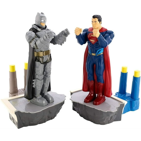 Open Box Mattel Rock 'Em Sock 'Em Robots Batman v Superman Action Figure Sets
