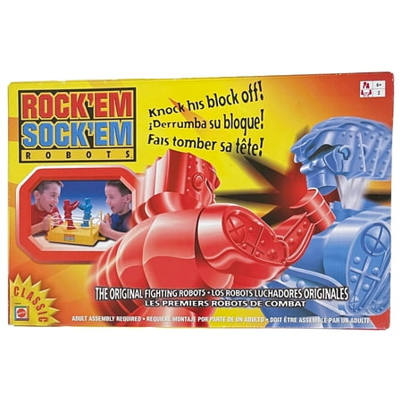 Mattel Rock 'Em Sock 'Em Robots Game