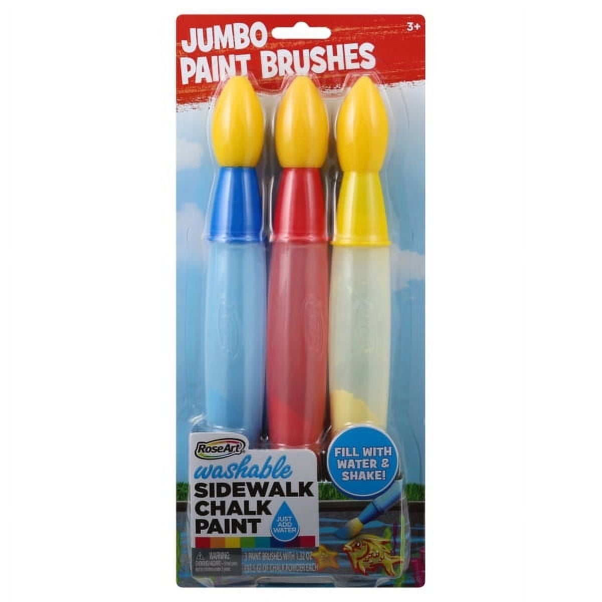 Mattel Sales Corp., RoseArt Washable Sidewalk Chalk Paint, 1 kit