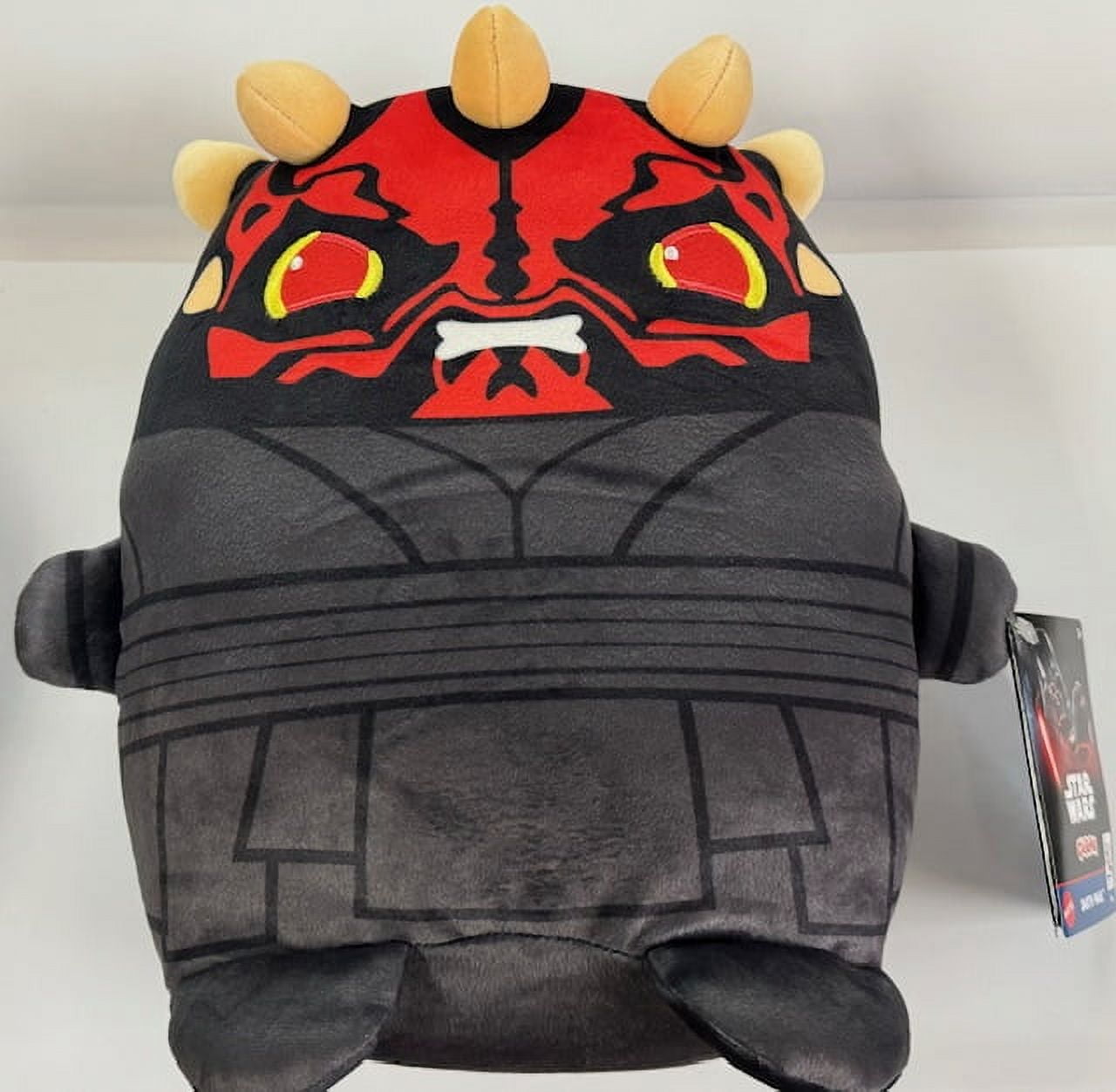 Mattel Star Wars Cuutopia Plush Figure, 10-inch Darth Maul Soft Rounded ...