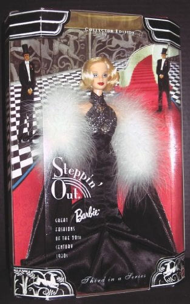 Mattel Barbie Doll, 1930s Great Fashions, Black and Silver Gown