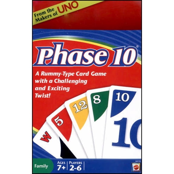 Mattel Toys, Phase 10 Card Game