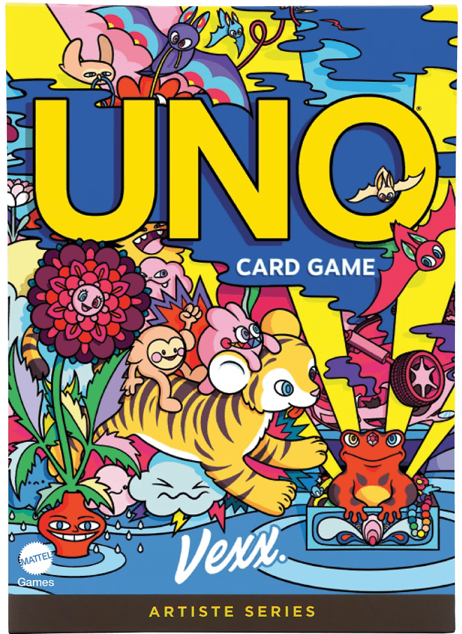 Mattel UNO Artiste Vexx Card Game