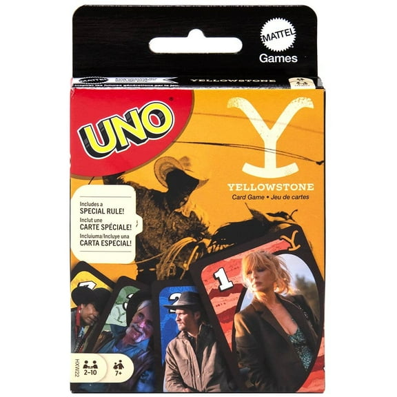 Mattel UNO Yellowstone