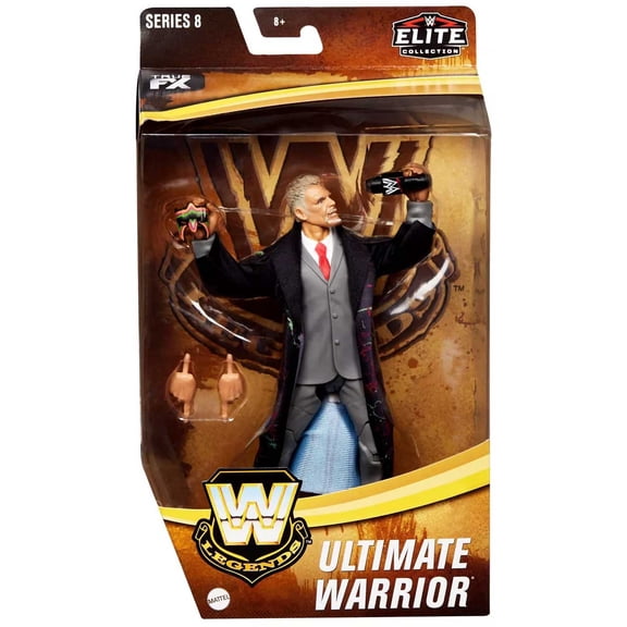 Mattel Ultimate Warrior Elite Series 8 Action Figure, 6 in