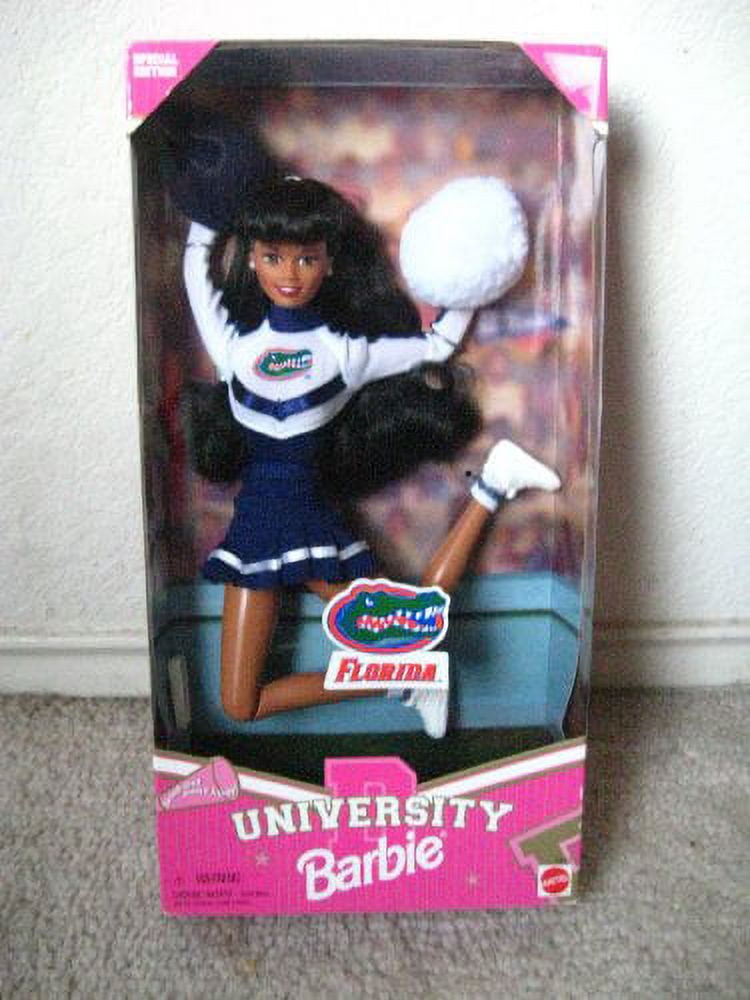 Mattel University of Florida - University Barbie African-American  Cheerleader Doll