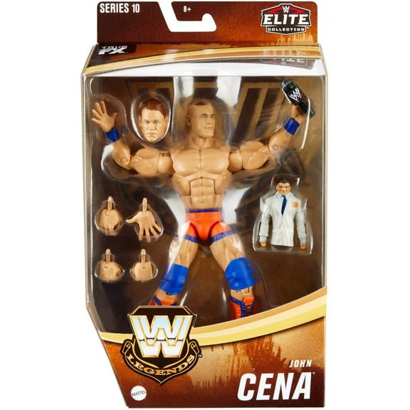 Mattel WWE Collectible Teen John Cena Action Figures, 7.68" x 2.87"