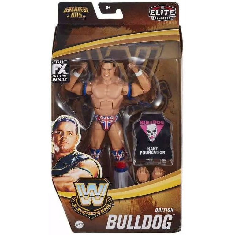 Mattel WWE Elite Collectible British Bulldog Action Figures