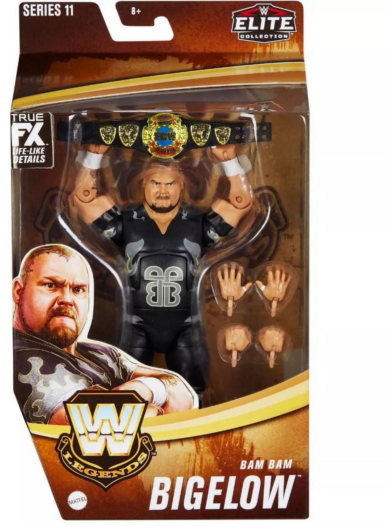 WWE【Mattel elite】☆Ban Ban Bigelow☆バンバン・ビガロ