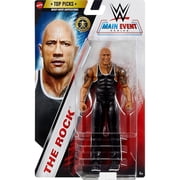 Mattel - WWE Top Picks [Main Event Series] Posable Action Figure - THE ROCK 6 inch JCV64