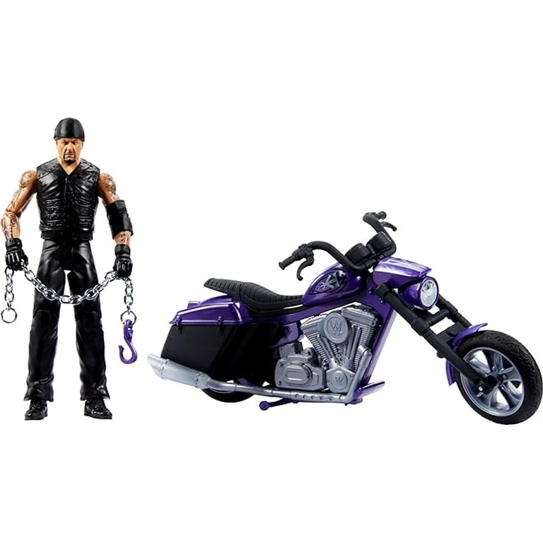 WWE アンダーテイカー＆バイク Mattel WWE Wrekkin' Action Figure & Toy Vehicle Set