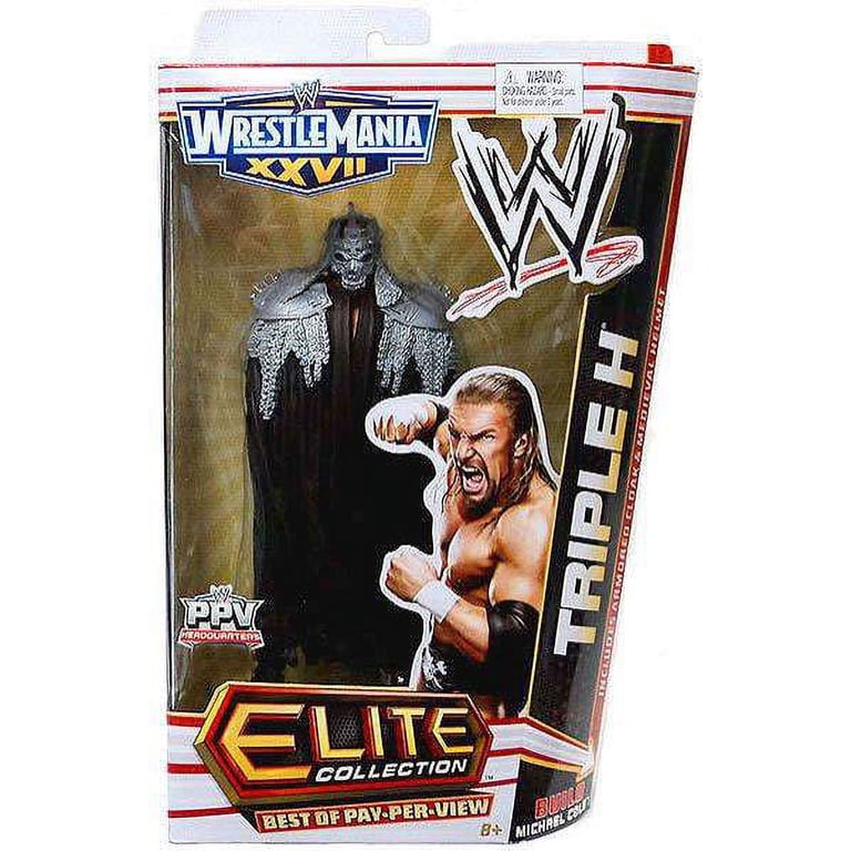 Mattel WWE Wrestling Elite Kids Triple H Action Figure - Walmart.com