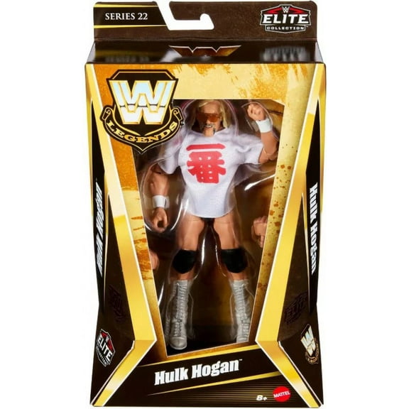 Mattel WWE Wrestling Legends Series 22 Hulk Hogan, Plastic White and Red,6 in