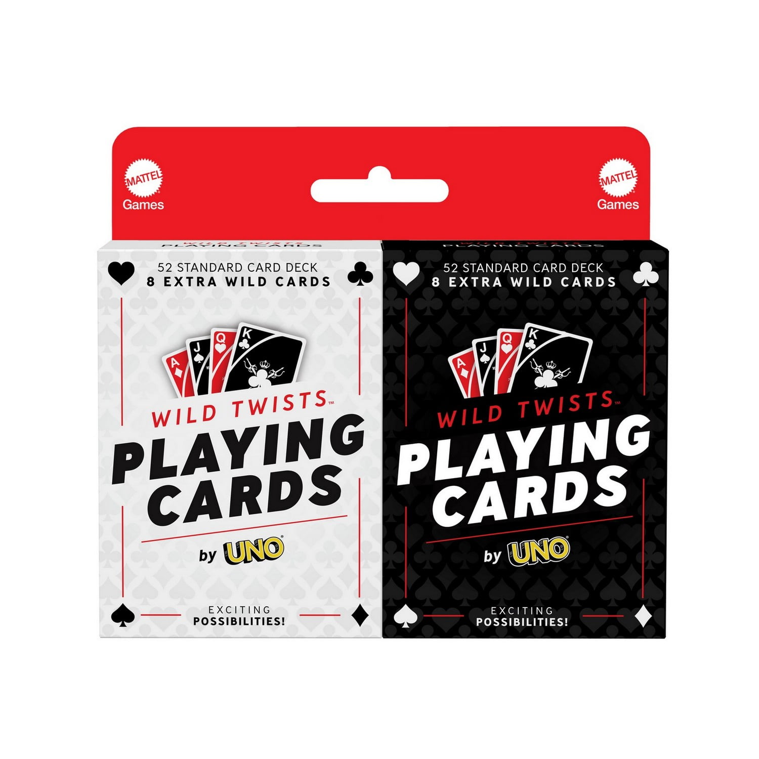 Mattel Wild UNO Card Game - 112 Cards, Family Party Game Gift (UK Edition)