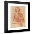 thumbnail image 1 of Matteo Rosselli 13x18 Black Modern Framed Museum Art Print Titled - Saint John the Baptist, 1 of 5