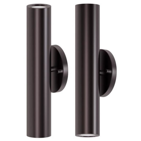 Matteo Switch LED Wall Lantern, Matte Black