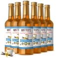 thumbnail image 1 of Matteo's Sugar Free Coffee Syrup, French Vanilla (1L bottle, 6-pack), 1 of 5