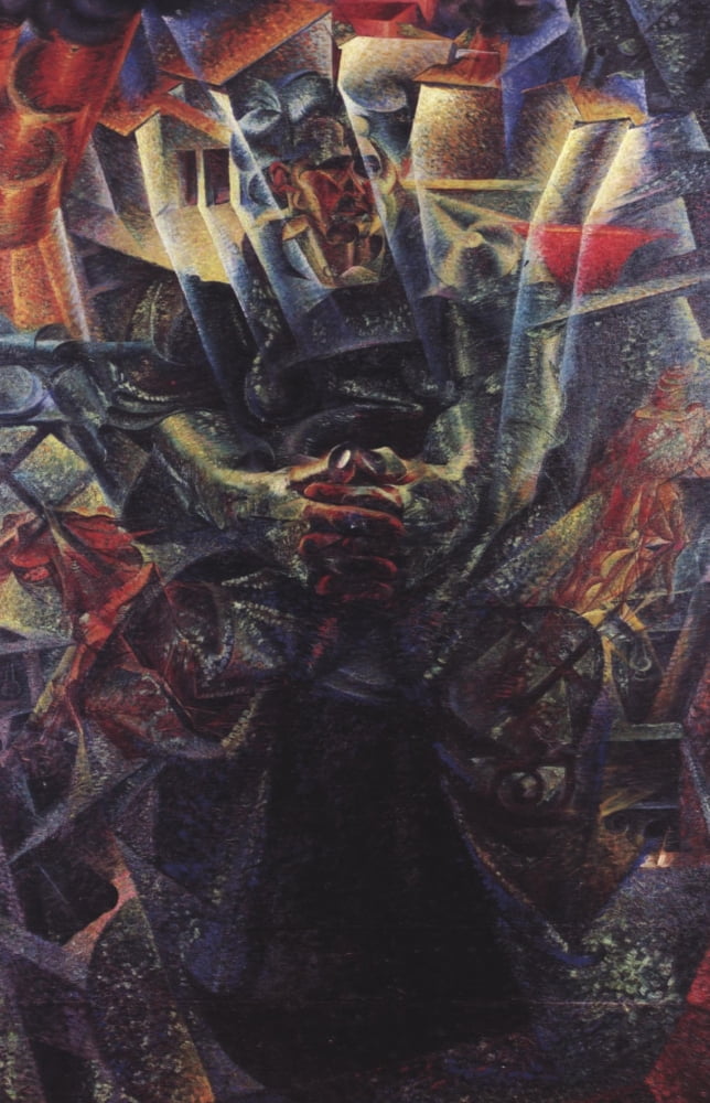 Matter 1912 Canvas Art - Umberto Boccioni (24 x 36)