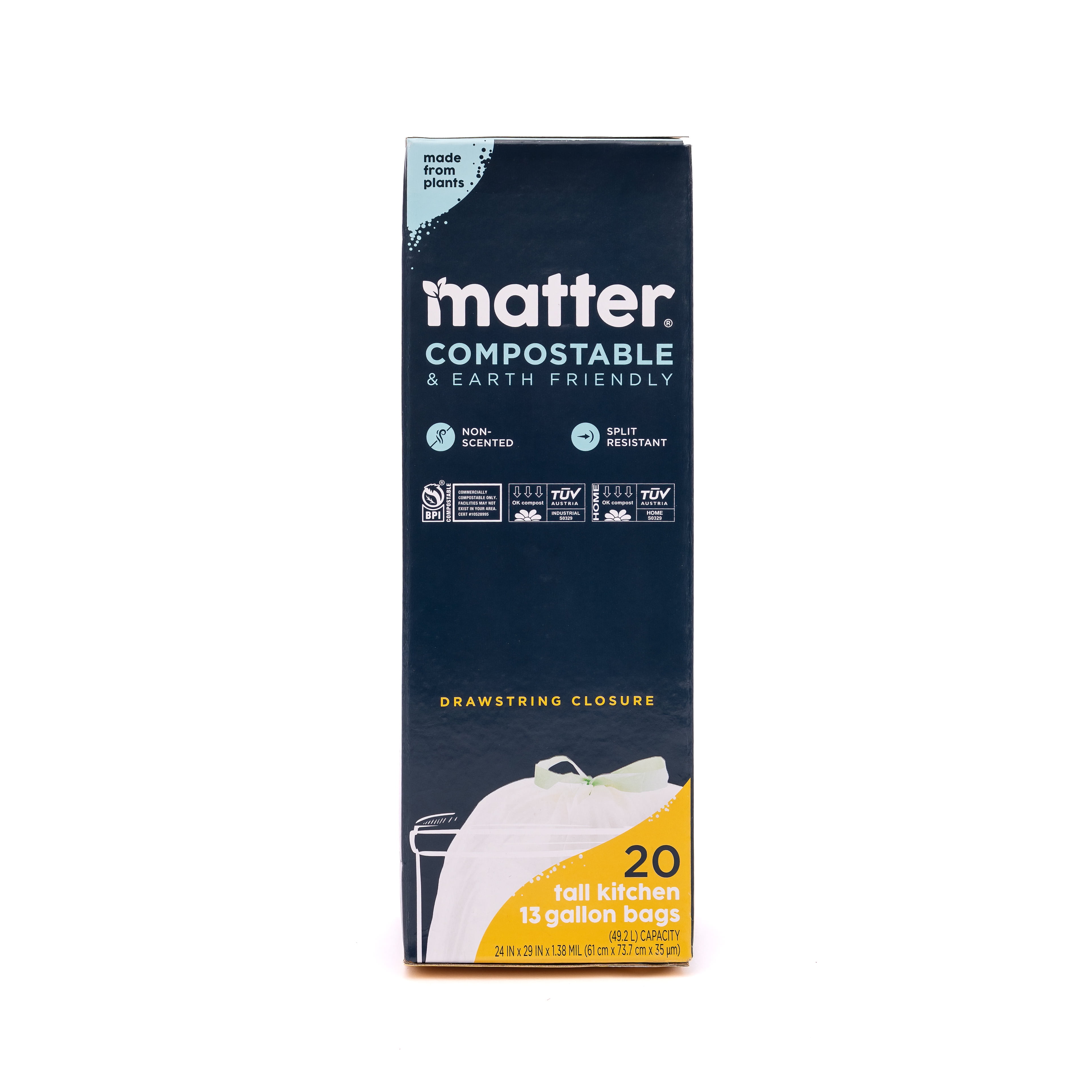 Matter Compostable Quart Bags - 50 Count – Shop Matter Products