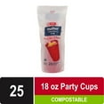 thumbnail image 1 of Matter Compostable Disposable Cups, 18 oz., Red, 25 Count, 1 of 11