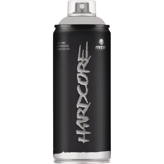 Montana Colors 1863679 11 oz Hardcore Gloss Spray Paint, Matter Grey - 6 per Pack