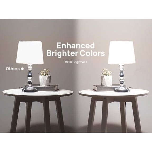 Matter Smart Light Bulb,1600LM 100W Smart Bulbs Work with Alexa/Apple Home/Google Home/SmartThings,   LED Color Changing Bulbs Music Sync, 2.4GHz Wi-Fi Light Bulbs LED 11W, A21 E26, 4Pack