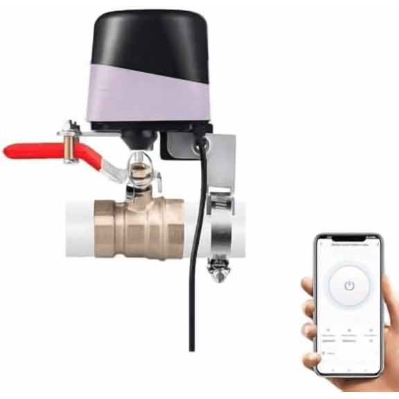 Matter Smart Water Valve, Matter Valve, Electric Smart Valvee, Automatic Ball Valvee Watering Timer, Sprinkler Controller, for Applee Home, Alexa, Google, SmartThingss, Requires Matter Hub