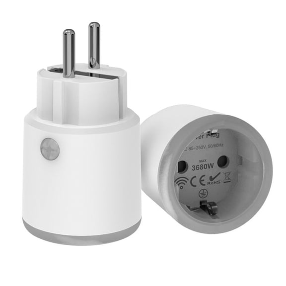 Matter WiFi Socket 16A Timer Outlet Power Monitors Energy Socket for Home Automation Energy