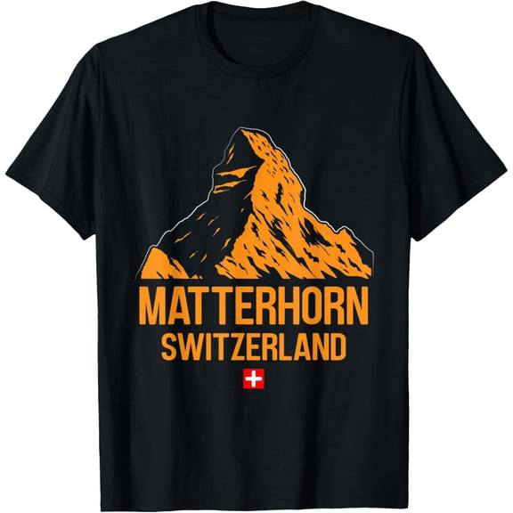 Matterhorn Hiker Mountain fan Climbing Hiking Mountaineer T-Shirt