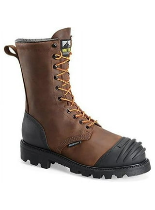 Steel toe boots with metatarsal 2025 guard walmart