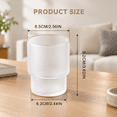 Mattes Finish Glass Tumbler, Single Cup, Bathroom Mouthwash and ...