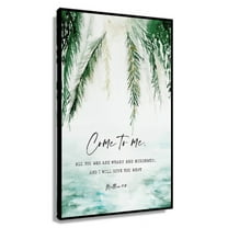 Matthew 11 28 Come To Me Bible Verse Wall Art, Printable Wall Art, Scripture Print Christian Gift, Summer Wall Art, Landscape Art Deco Decorations