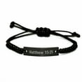 thumbnail image 1 of Matthew 15 25 Bracelet Matthew 15:25 Gift Bible Verse Scripture Stainless Steel Bracelet, 1 of 1